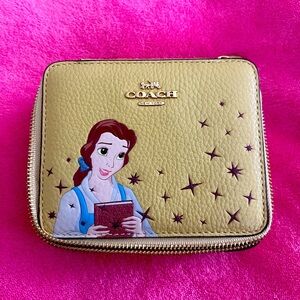 Coach Disney Princess Belle jewelry travel case